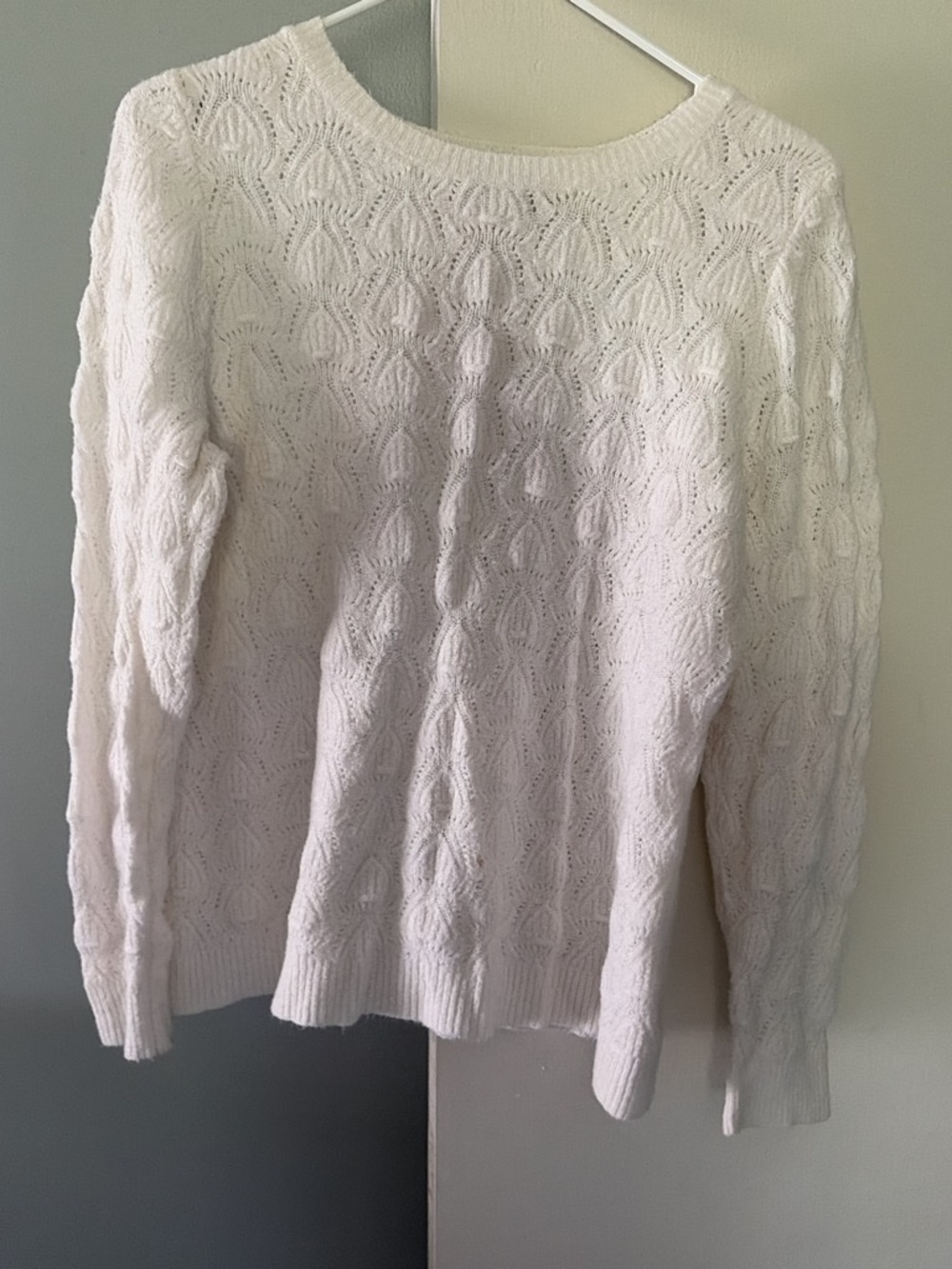 White sweater